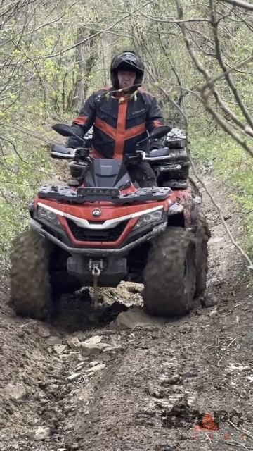 Речки.Перепады.Экстремальное путешествие.cfmoto.offroad.QJmotor.atv.эндуро.mud.canam.юмор.