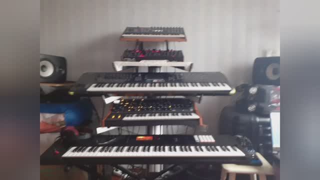 НеТанго "ИОНИКА" (ретро)/NeTango "IONIKA" (retro): Virus TI2 Polar, OB-6, Moog SUB37, Montage,FA-07