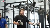 Живая сталь: Бокс Баттл с Роботом от Skytech Sport!