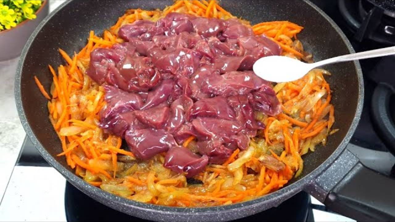Куриная печень удивила гостей Самый вкусный и простой рецепт! Вы будете готовить его каждый д