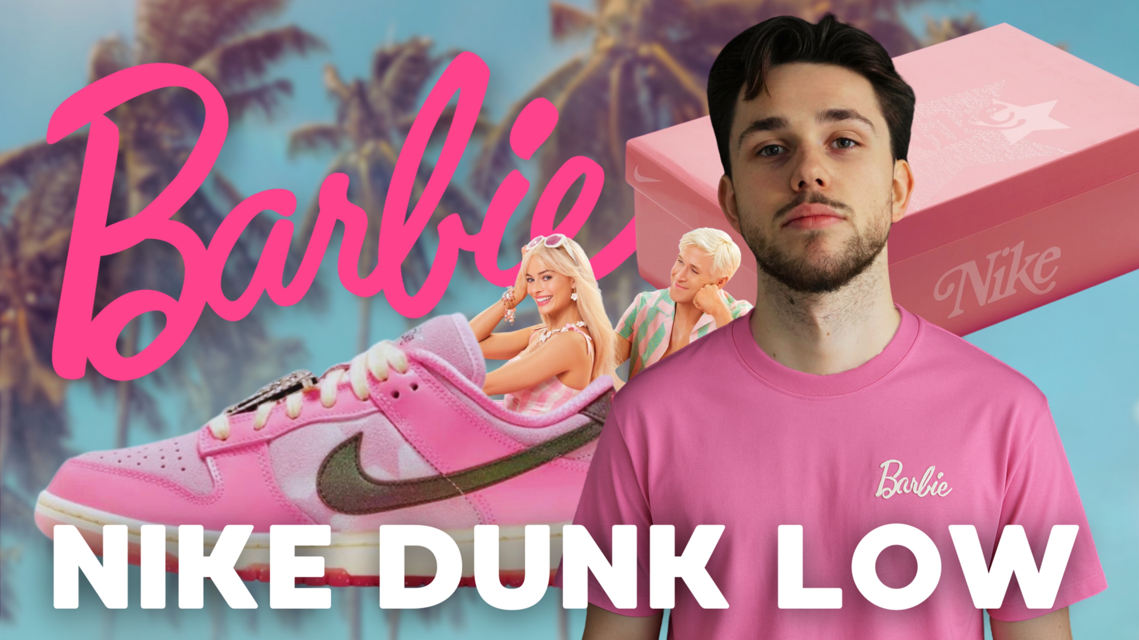 NIKE DUNK BARBIE/МЕЧТА ДЕВУШЕК??!!!/САМЫЕ КРАСИВЫЕ КРОССОВКИ???!!!!