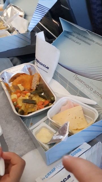 Питание на борту самолёта ✈️ ✈️ ✈️