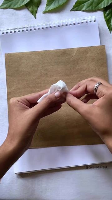 Мишка из салфеток 🎀