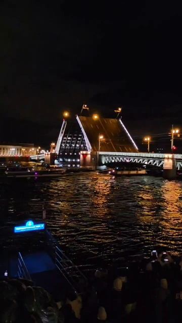 Расхождение мостов в Санкт-Петербурге