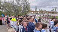 Легкоатлетическая эстафета, посвящённая 80-й годовщине Победы в Великой Отечественной войне