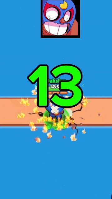 Сколько блоков перепрыгнет эль примо через воду #brawlstar