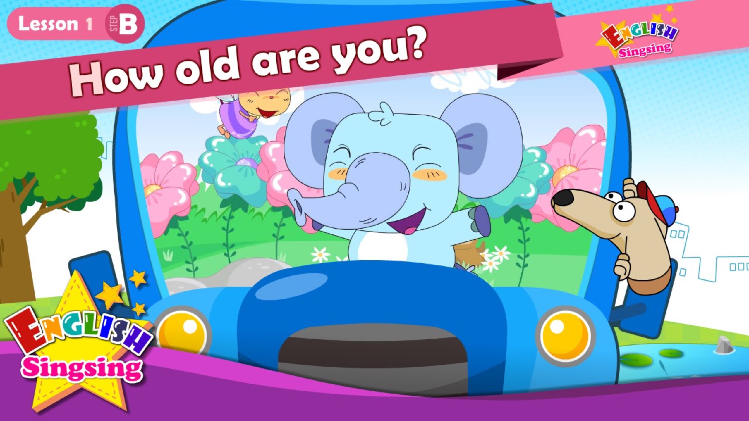 АНГЛИЙСКИЙ ЯЗЫК ДЛЯ ДЕТЕЙ | Lesson 1 (B) How old are you - How old - Age - Cartoon Story
