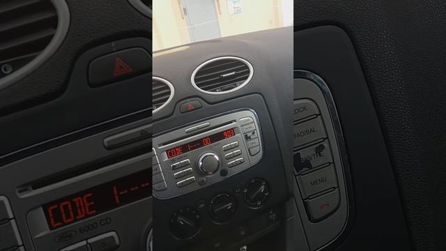 Как разблокировать магнитолу Форд