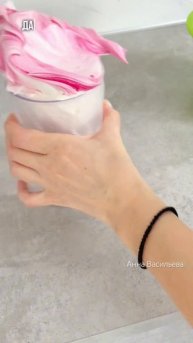 Двойное окрашивание зефирных тюльпанов #цветыиззефир