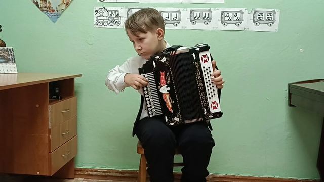 Челпановский Семён, 12 лет, Е. Дербенко " Барыня ", МБУДО "