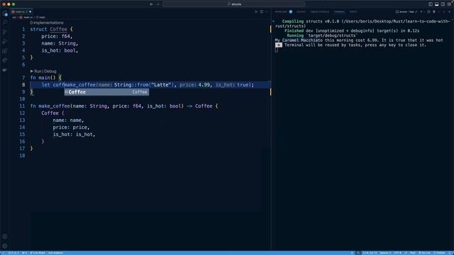 9.005. Create Structs in a Function