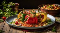 🌶️ Фаршированный Перец 🍗 | Воздушный, Нежный и Яркий!