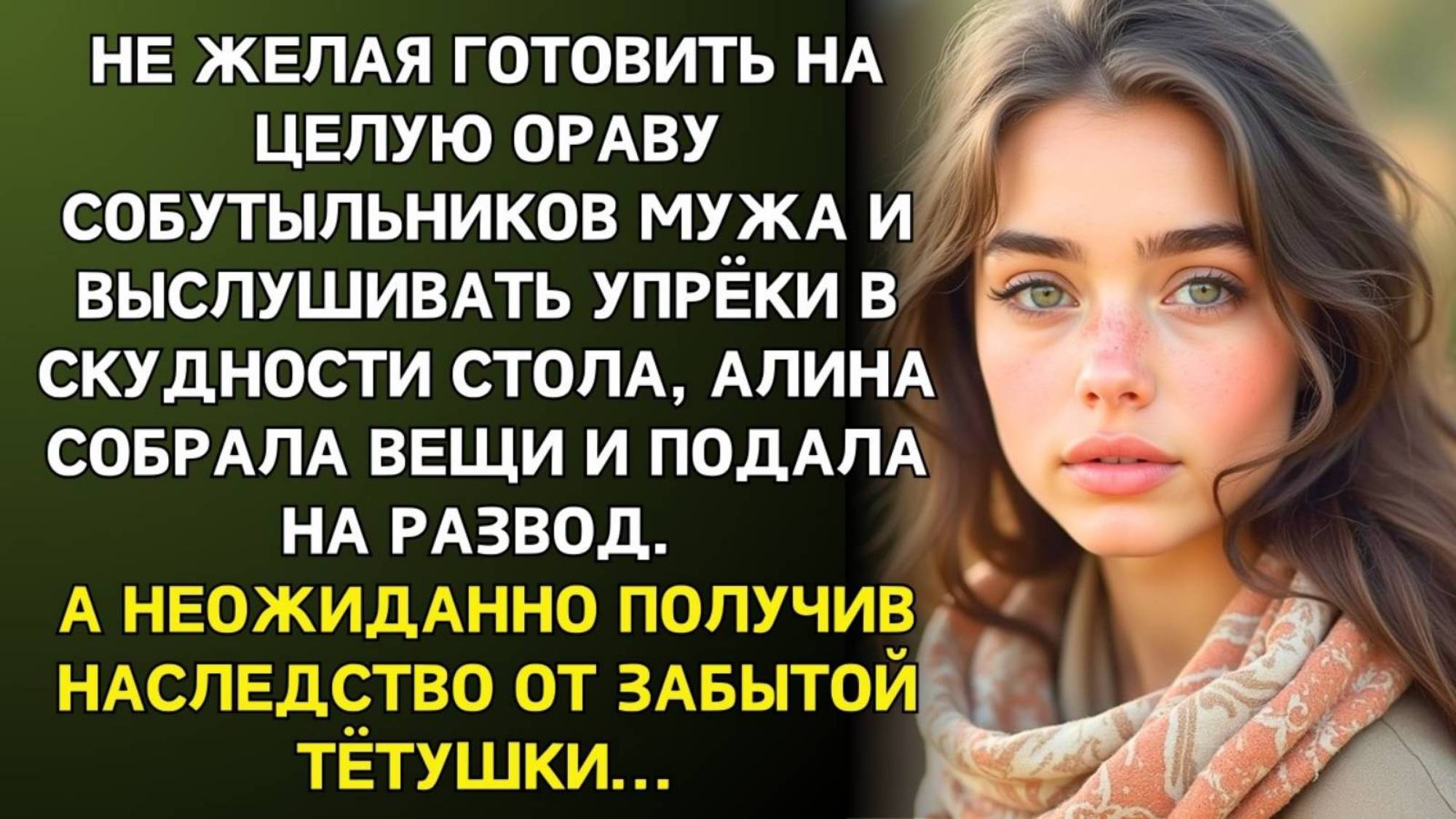 Истории из жизни. Устав быть кухаркой для мужа Жизненные истории, Аудио рассказы слушать