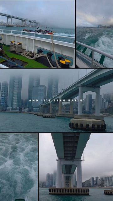"Busan from the water"
