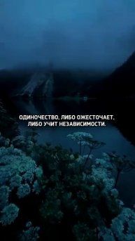 А как тебя, потрепало одиночество?)