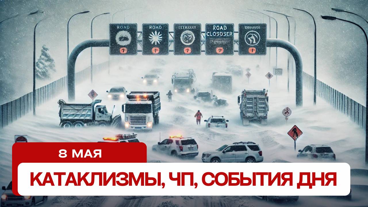 Катаклизмы за день 08.05.2025. Новости, ЧП, события дня