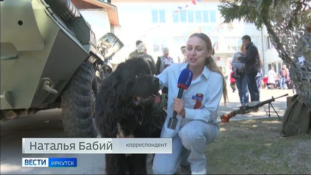 Праздничный выезд. Сотрудники иркутского питомника К-9 поздравляют социальные учреждения с наступающ