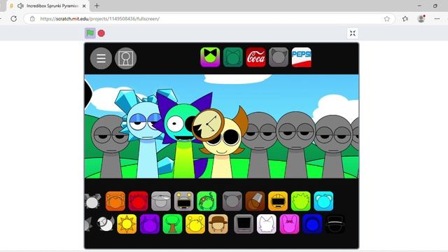 Incredibox Sprunki Pyramixed ultimate port