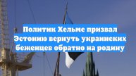 Политик Хельме призвал Эстонию вернуть украинских беженцев обратно на родину