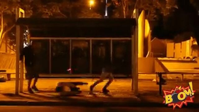 Жёсткий прикол с лазером
