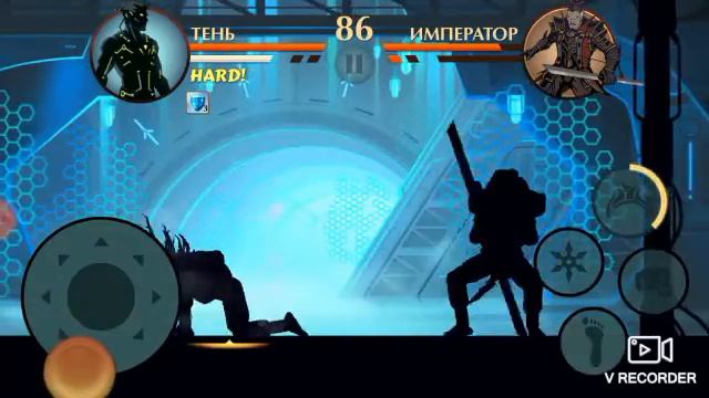 Shadow Fight 2 я в сет хранителя леса против Императора