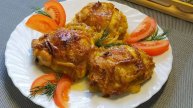 Не нужно стоять у плиты. Приготовьте вкусный и быстрый ужин. Куриные бедрышки в духовке.