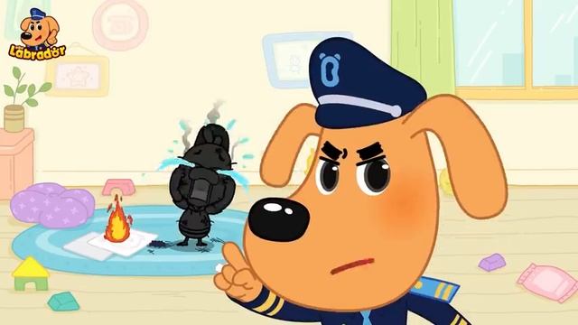 ☎️Опасные звонки|⚠️Безопасность в жизни|Хорошие привычки|Сборник мультиков для детей|Шериф Лабрадор