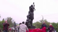В Саратове открыли памятник знаменитой "Бранденбургской Мадонне"