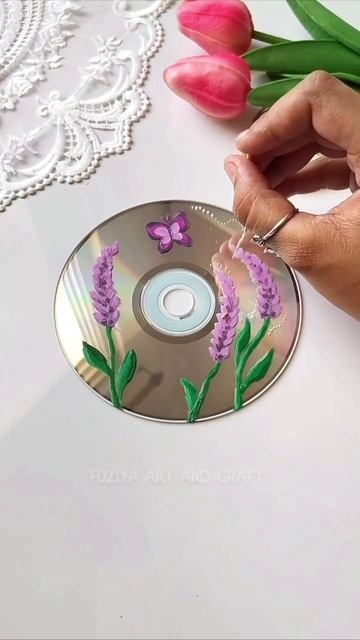 Поделки на сд дисках 🤩