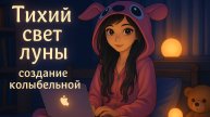 Создание колыбельной "Тихий свет луны"
