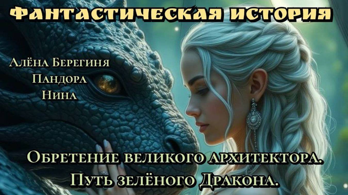 Путь Зелёного Дракона.Обретение Великого Архитектора.Алёна Берегиня,Пандора,Нина.