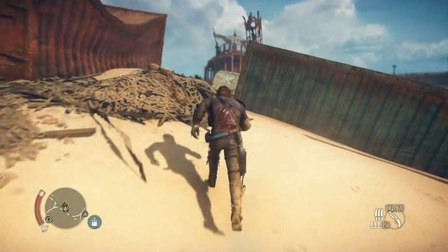 Mad Max (Безумный макс) Playthrough Обследование мира и захваты