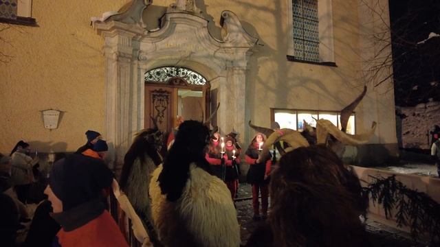 Австрия. Krampus in Bad Ischl