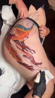 Inked Tattoo Art Fashion Moda #Shorts (8)