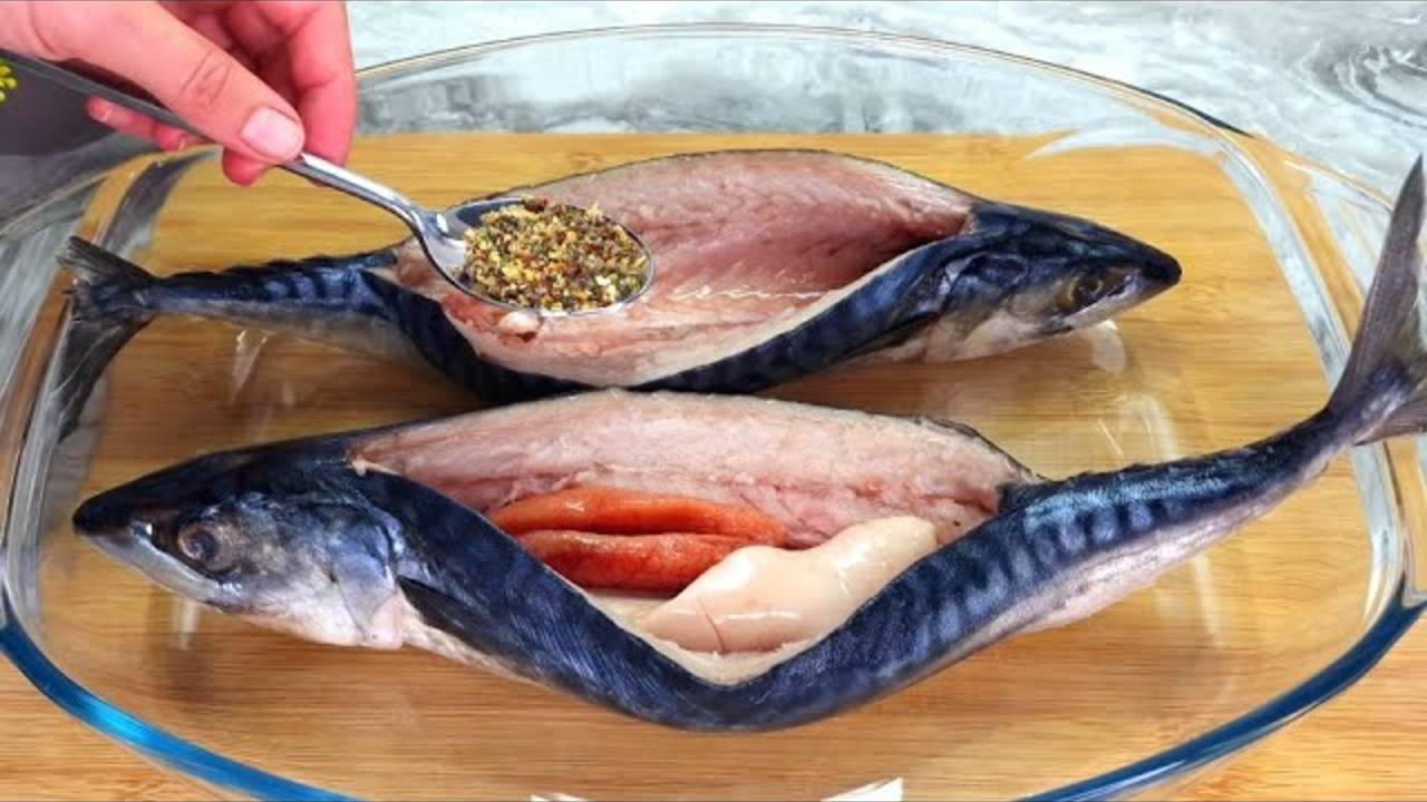Скумбрия вкуснее лосося Испанский рыбак научил меня этому трюку! Простой рецепт рыбы удивил гостей