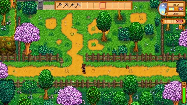 Тепло и урожай в Stardew Valley