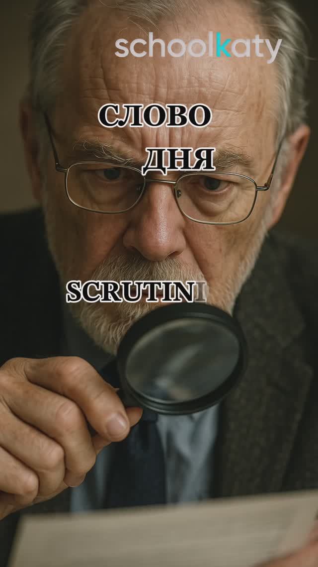 Слово дня 𝐒𝐂𝐑𝐔𝐓𝐈𝐍𝐈𝐙𝐄