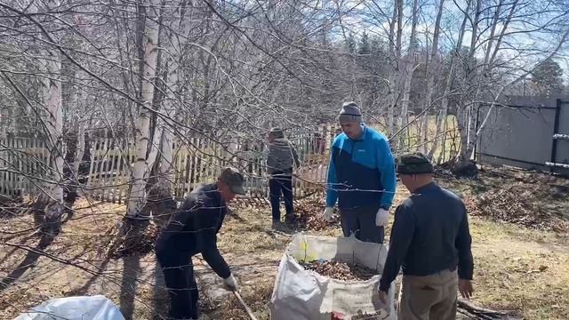 Четвёртый (майский) субботник в лагере «Чайка» | Подготовка к летнему отдыху 2025 года