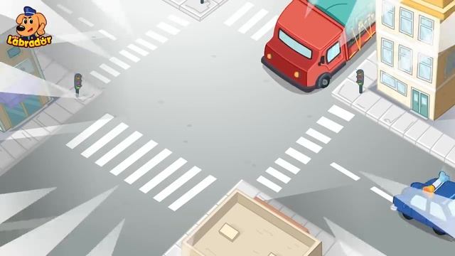 🚗Не садитесь в машину к незнакомцам!|🍭Безопасность для детей|Новый эпизод мультиков|Шериф Лабрадор