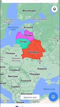 Все страны которые входили в состав некоторых стран в?