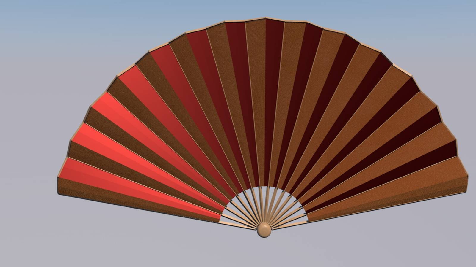 Моделирование и анимация веера в Cinema 4D
