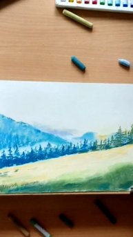 Художник ДорофАня рисует рассвет!