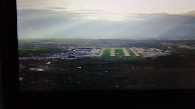 Идём на посадку в Москве.