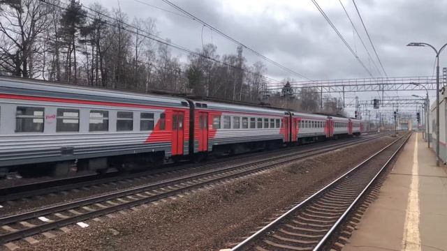ЭТ2М-107 На станции Левобережная