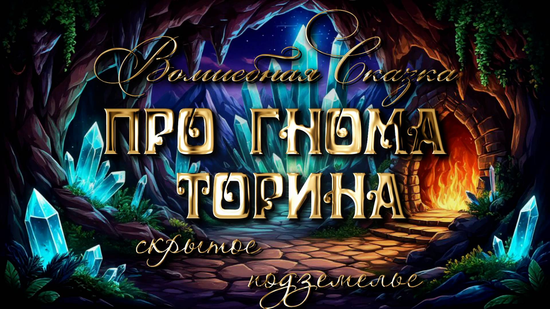 Сказка про гнома Торина. Скрытое подземелье.