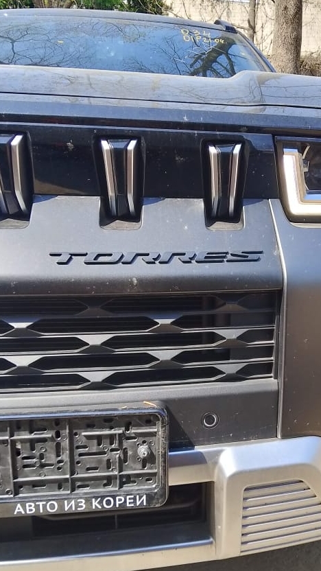 Авто из Кореи SsangYong (KGM) TORRES прошёл таможню для клиента Корея Близко.