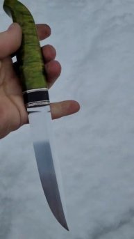 финочка, n690, стабилизированая карельская береза, рог б