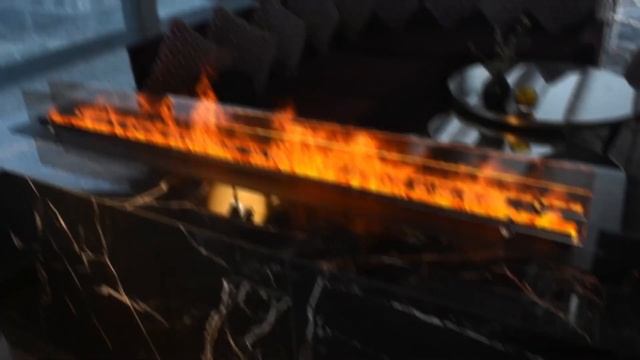 Электрический очаг Schones Feuer 3D FireLine 1500 в интерьере