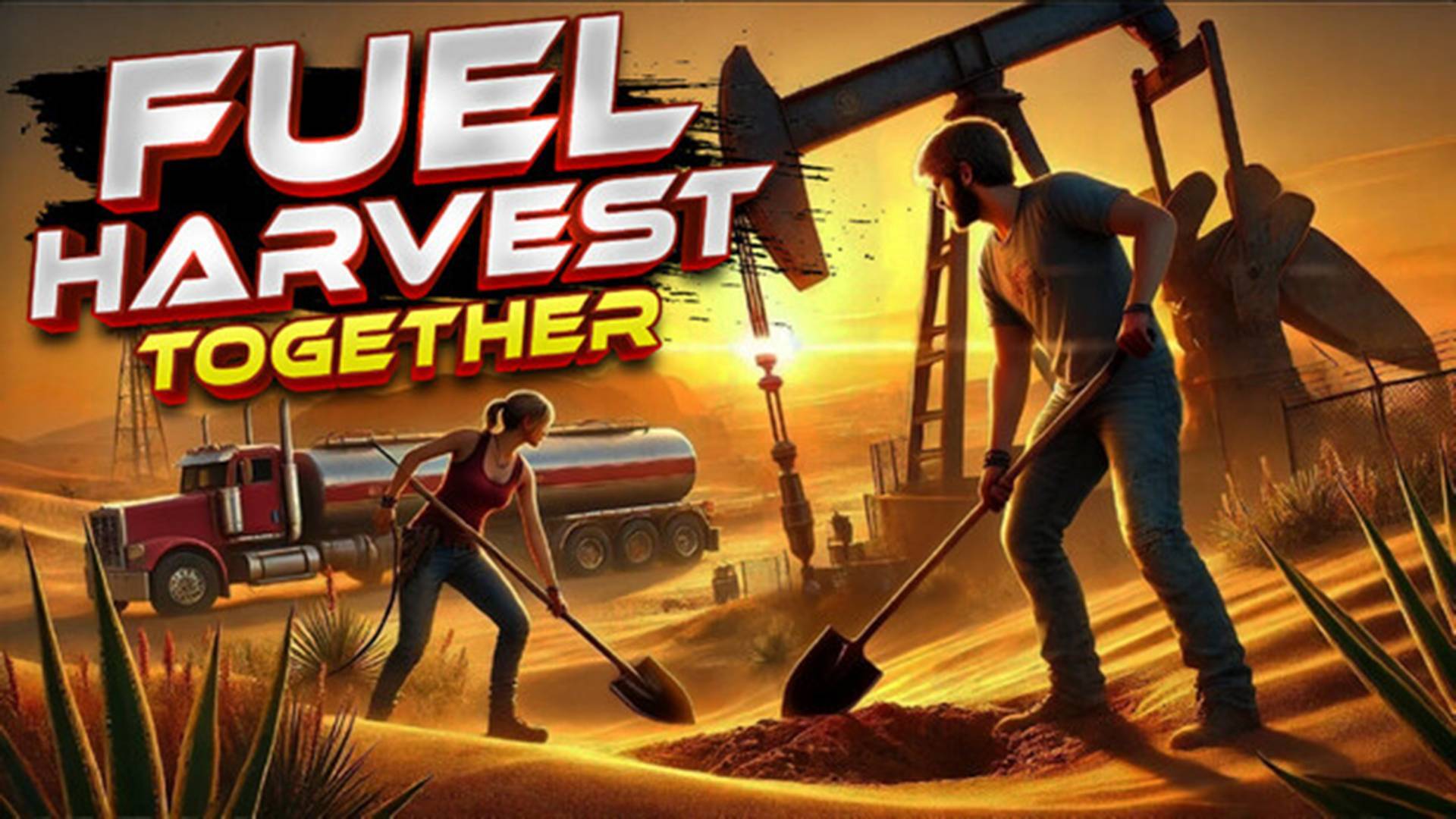 🔥 ДОБЫВАЮ ЧЕРНОЕ ЗОЛОТО?! | Fuel Harvest Together | ПЕРВЫЙ ВЗГЛЯД 🔥