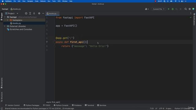 4. Create FastAPI Endpoint